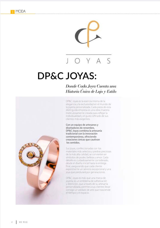 DP&C Joyas en Revista My Way - Sección Moda 2023