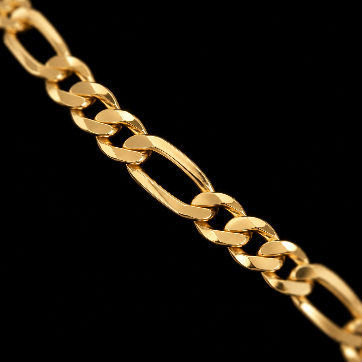 Detalle macro del tejido Cartier del pulso de oro de 4 mm, DP&C Joyas