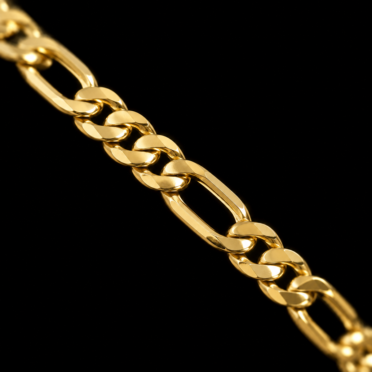 Detalle macro del tejido Cartier del pulso de oro de 5 mm, DP&C Joyas