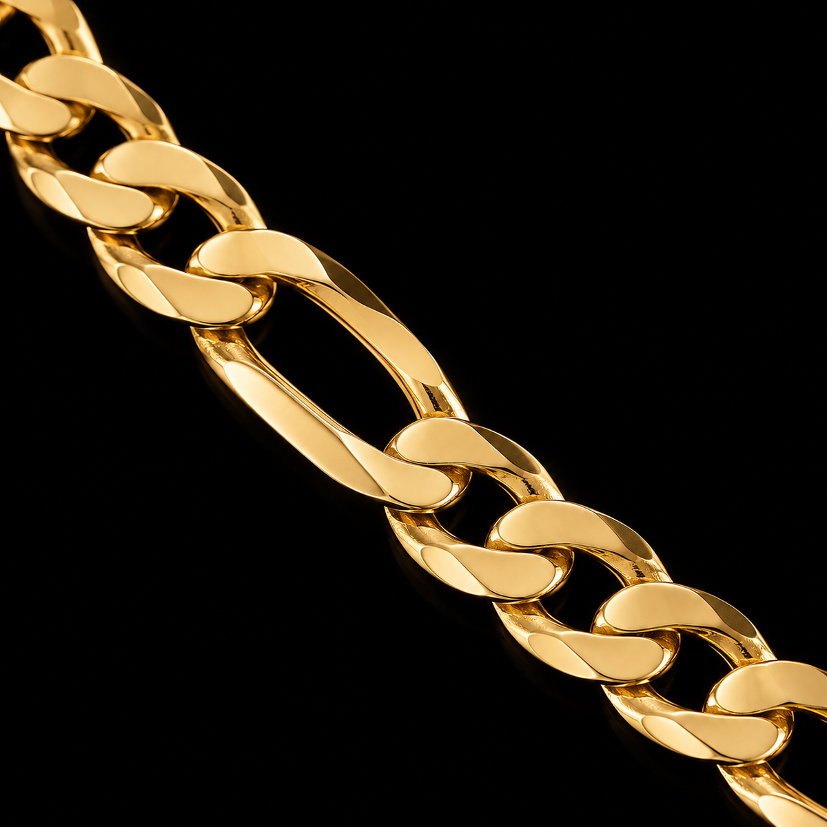 Detalle macro del tejido Cartier del pulso de oro de 6 mm, DP&C Joyas