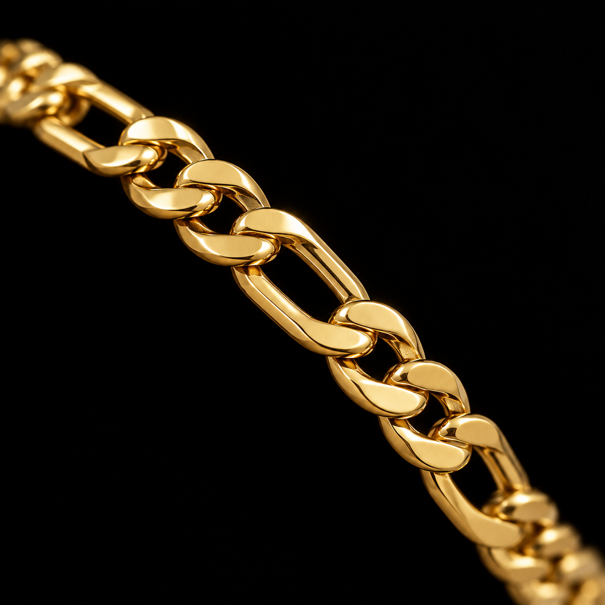 Detalle macro del tejido Cartier del pulso de oro de 8 mm, DP&C Joyas