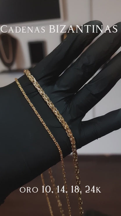 Video de presentación de Cadena Bizantina de Oro de DP&C Joyas